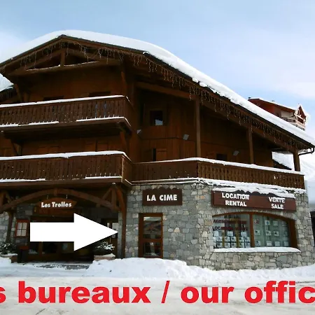Apartman Les Lauzieres Val Thorens